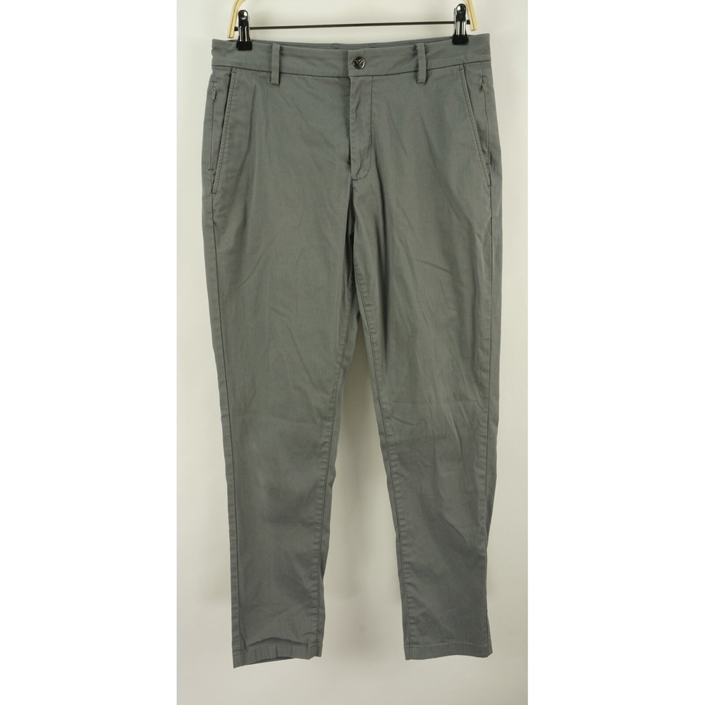 birddogs Stephen Jobs Graphite Gray Lined Performance Pants Men's 32 x 30 Slim
